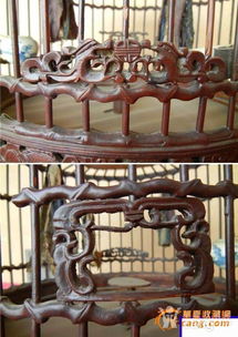 鳥籠 竹木制品